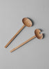 Acacia Wood Salad Servers | Natural Wood