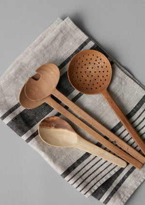 Acacia Wood Serving Spoon | Natural Wood